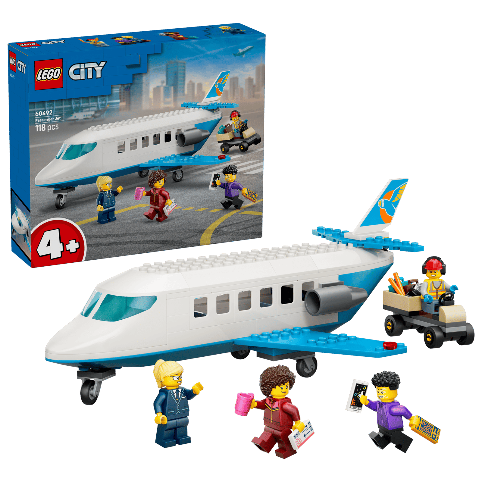 Lego 60492 City Passenger Jet
