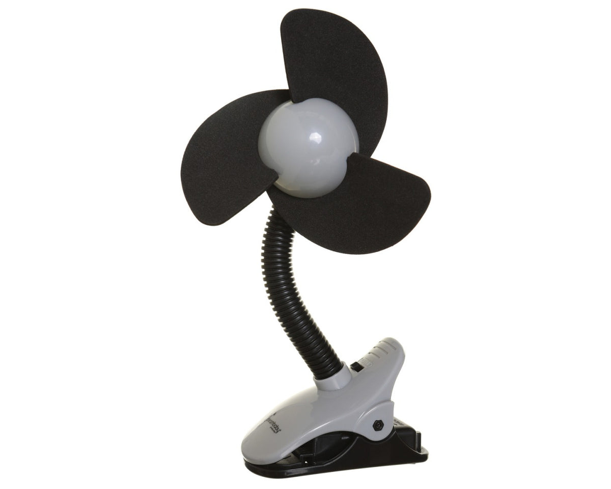 Dream Baby Clip On Fan Stoller Black Req 2 AA Batteries
