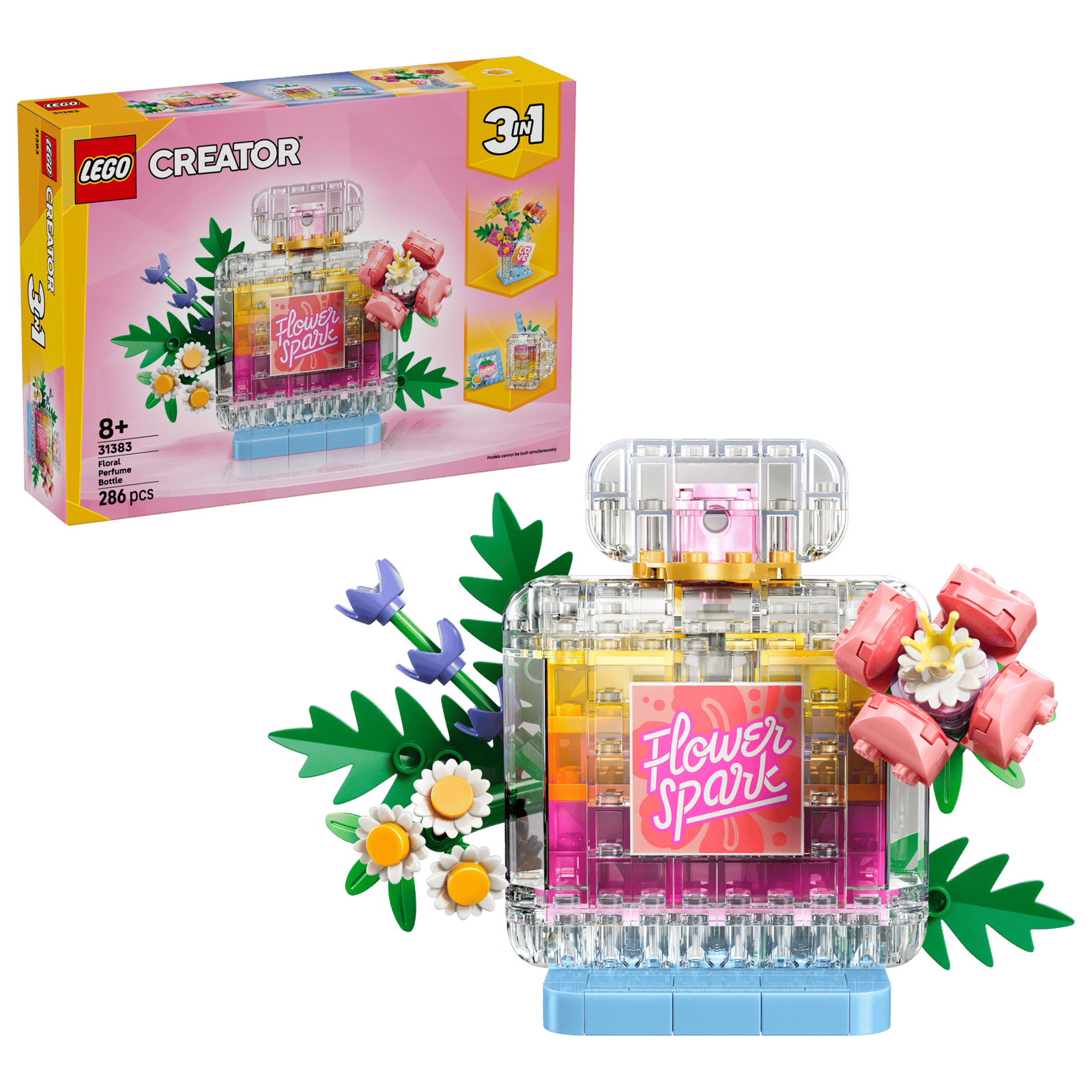 Lego 31383 Creator Floral Decor Perfume Bottle