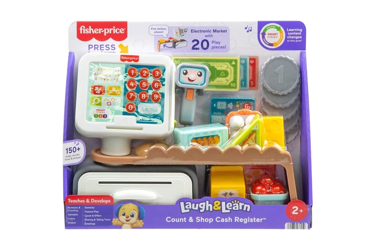 Fisher Price Laugh and Learn Count & Shop Cash Register