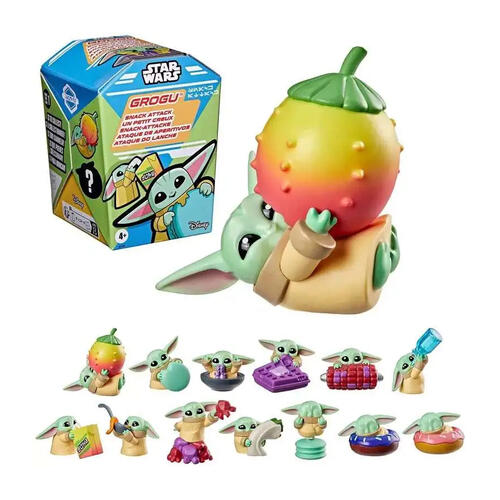 Star Wars GROGU Snack Attack Collectable Figure Assorted