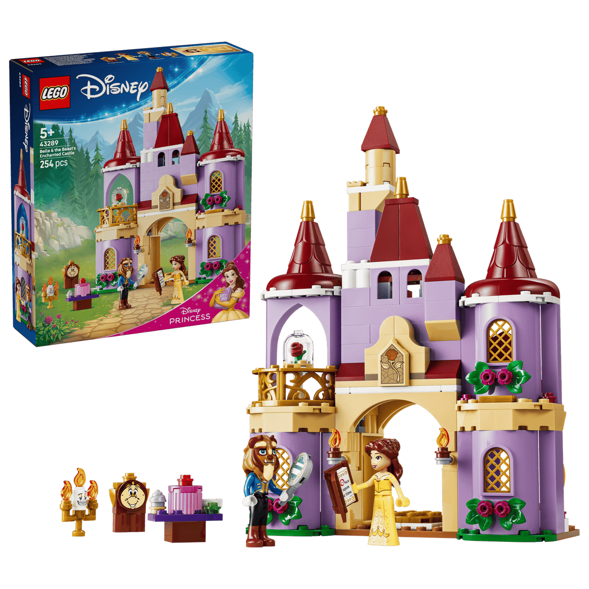 Lego 43289 Disney Princess Belle &amp; The Beast's Enchanted Castle
