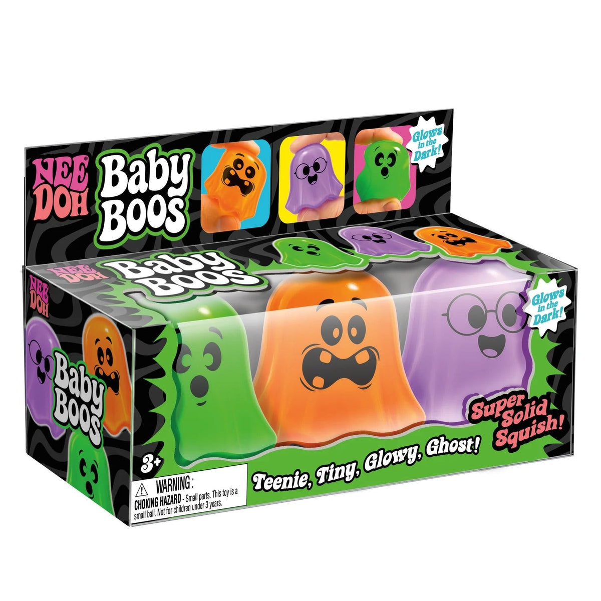 Schylling Nee Doh Baby Boos - Ghost 3 pack