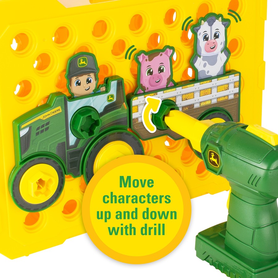 John Deere Build A Buddy 23pc Activity Board