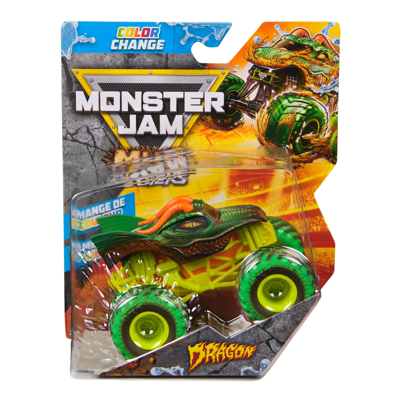 Monster Jam 1/64 Vehicles Mud Blasters DRAGON