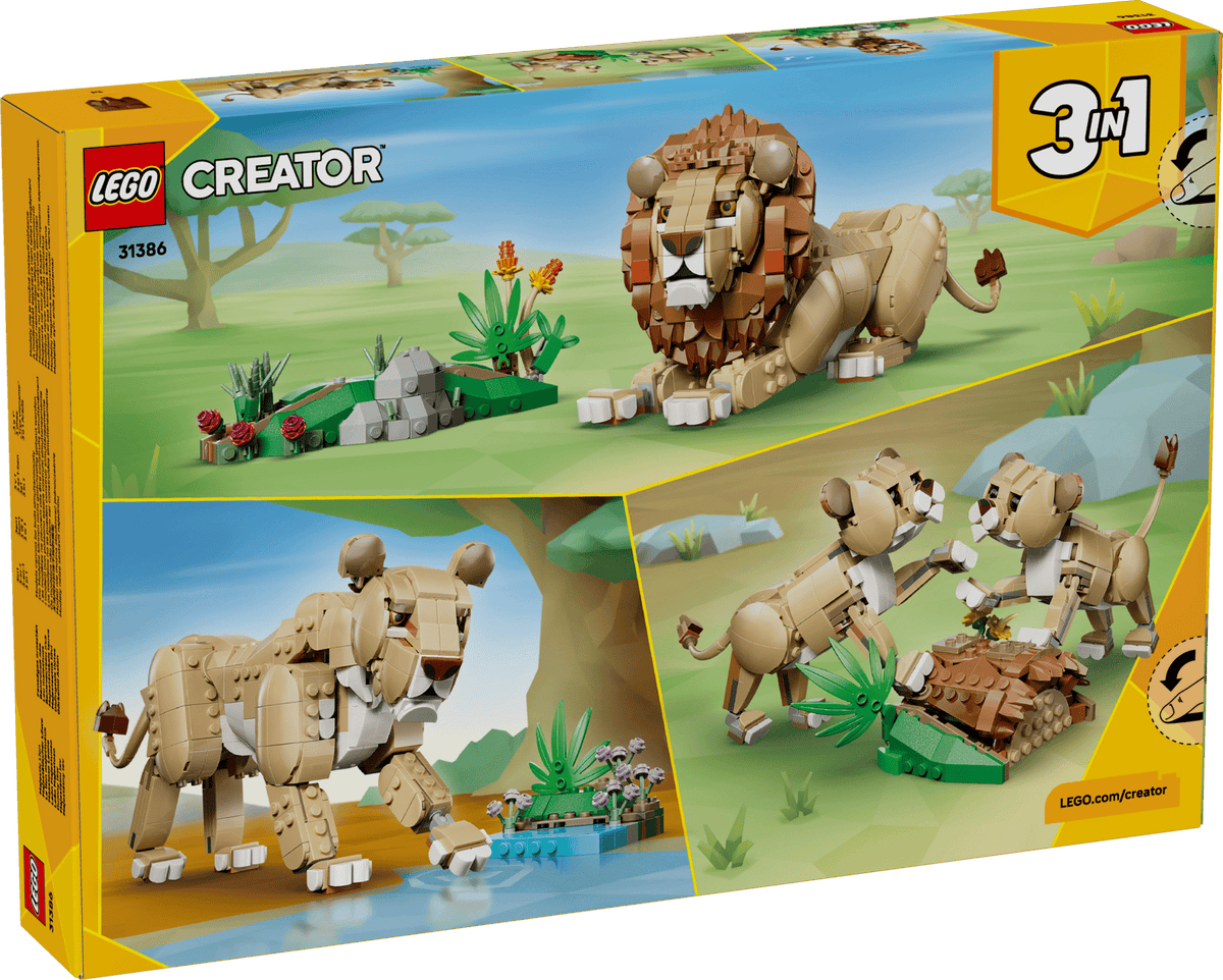 Lego 31386 Creator Wild Animals: Majestic Lion