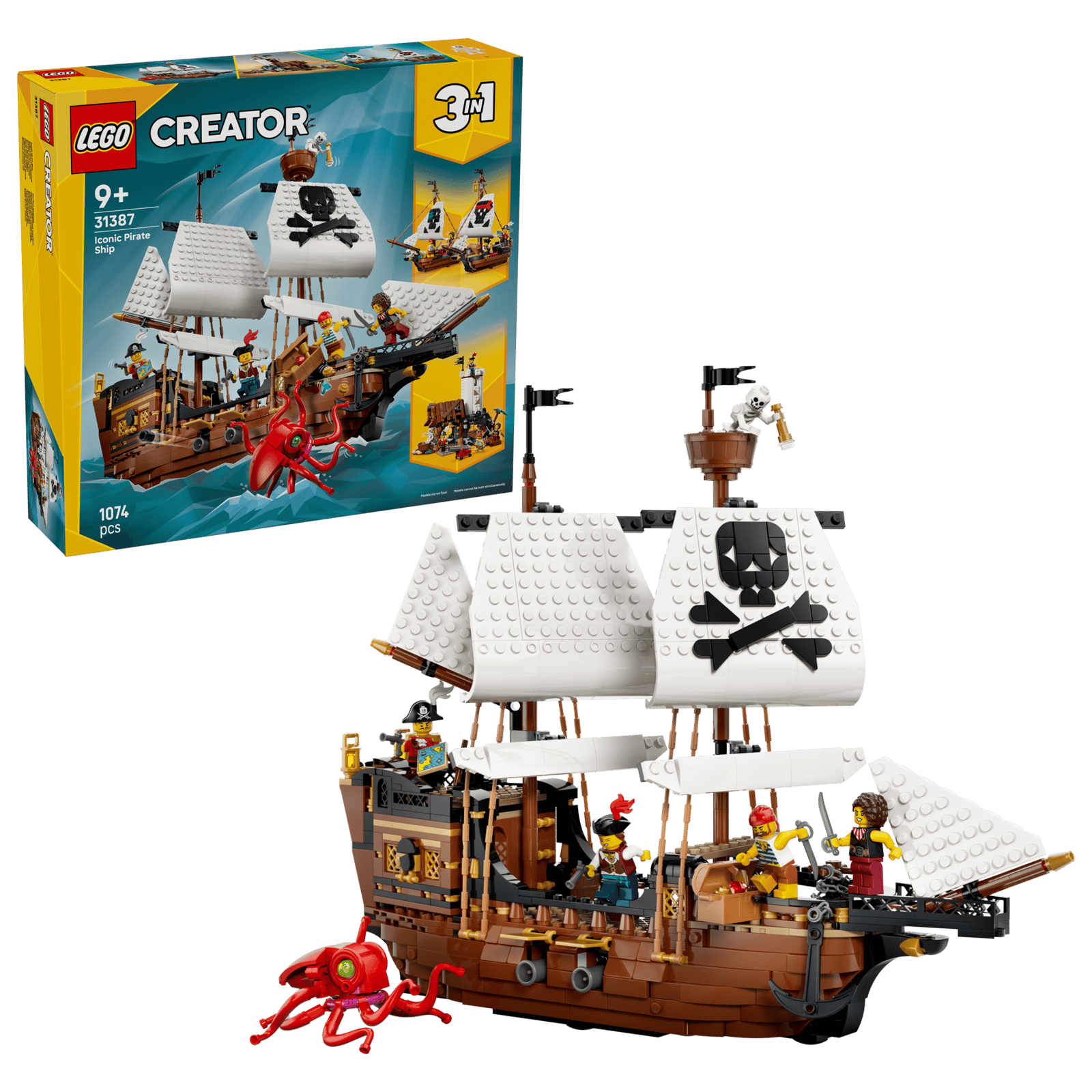 Lego 31387 Creator Iconic Pirate Ship