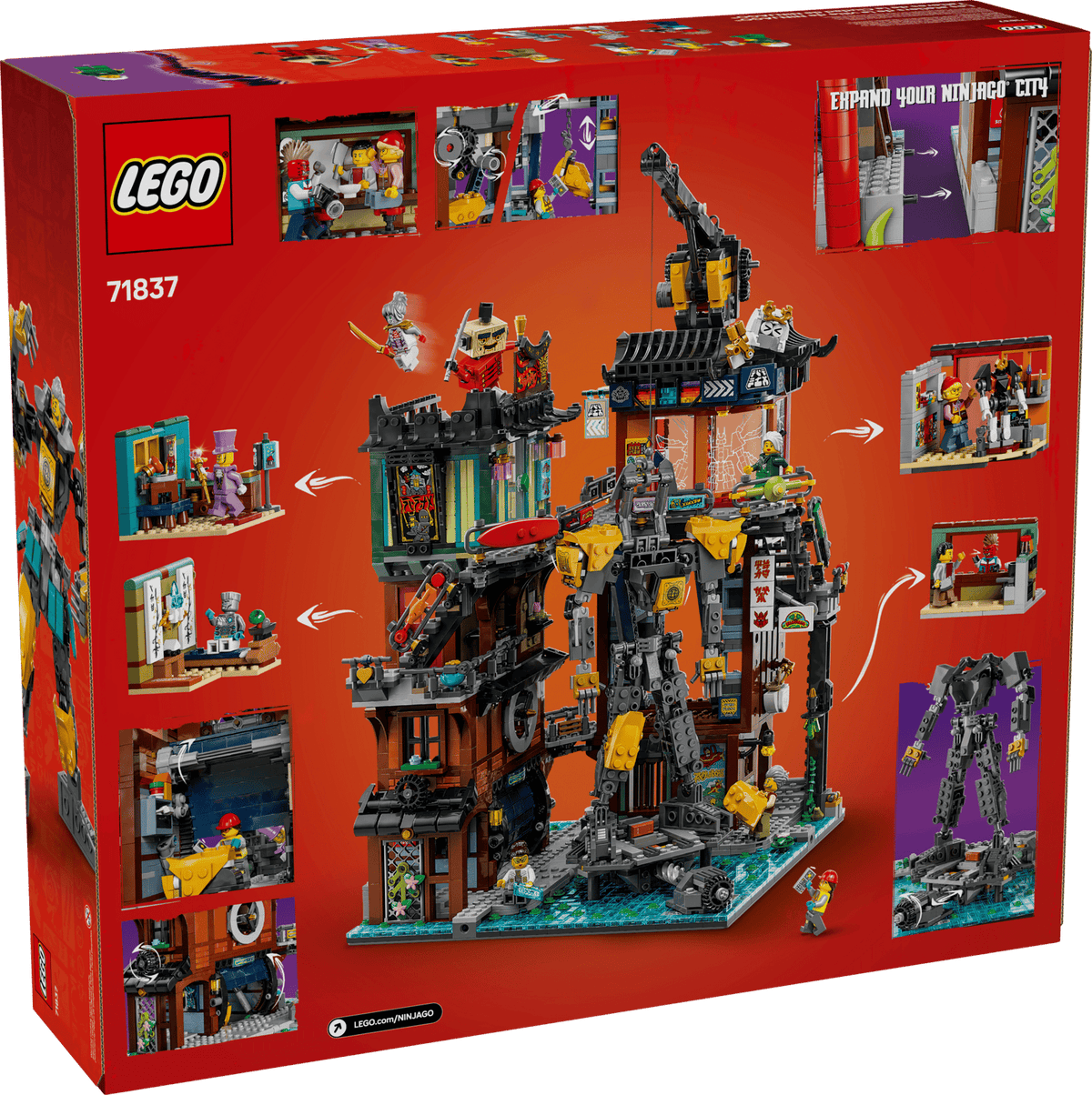Lego 71837 Ninjago City Workshops