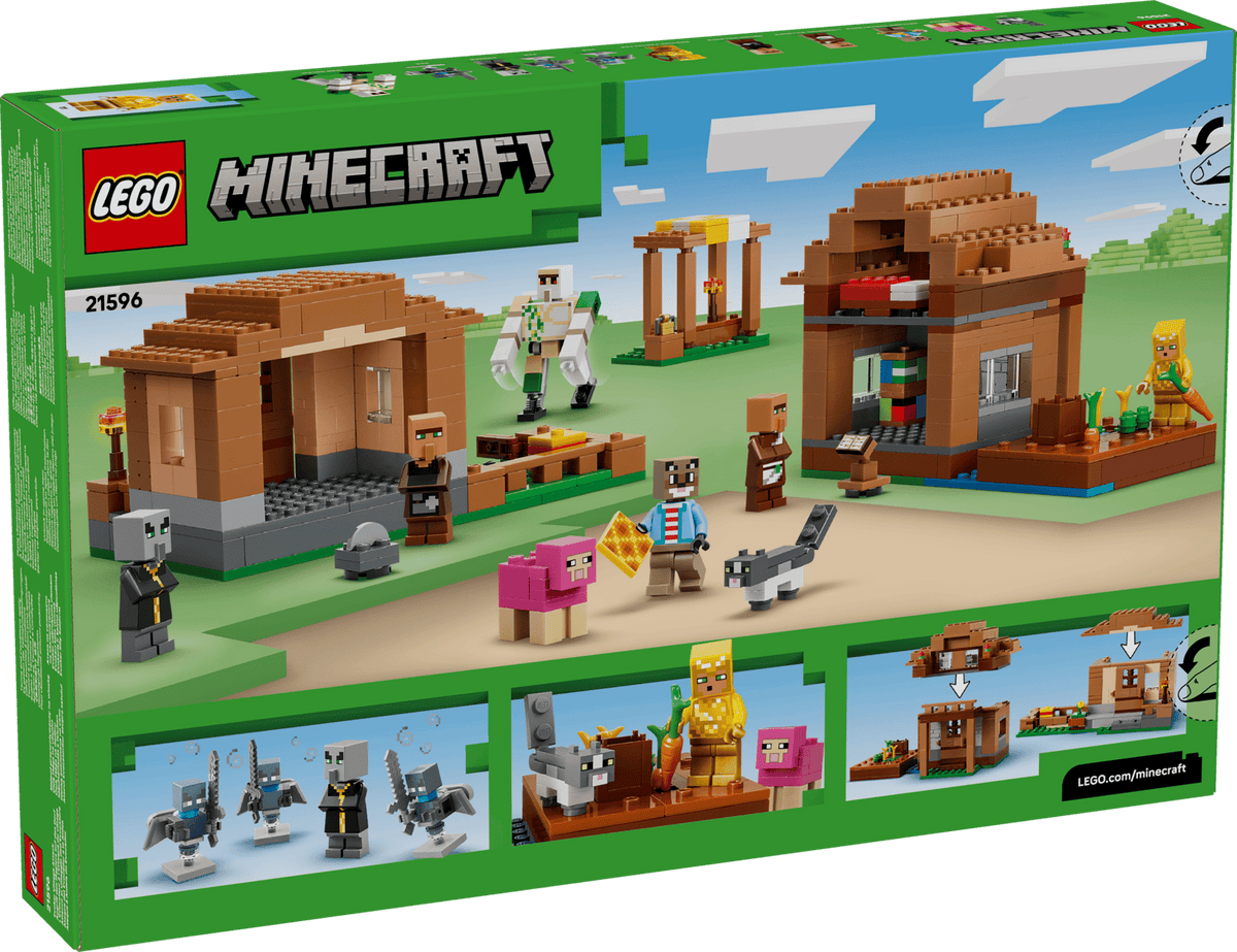 Lego 21596 Minecraft Evoker Village Attack