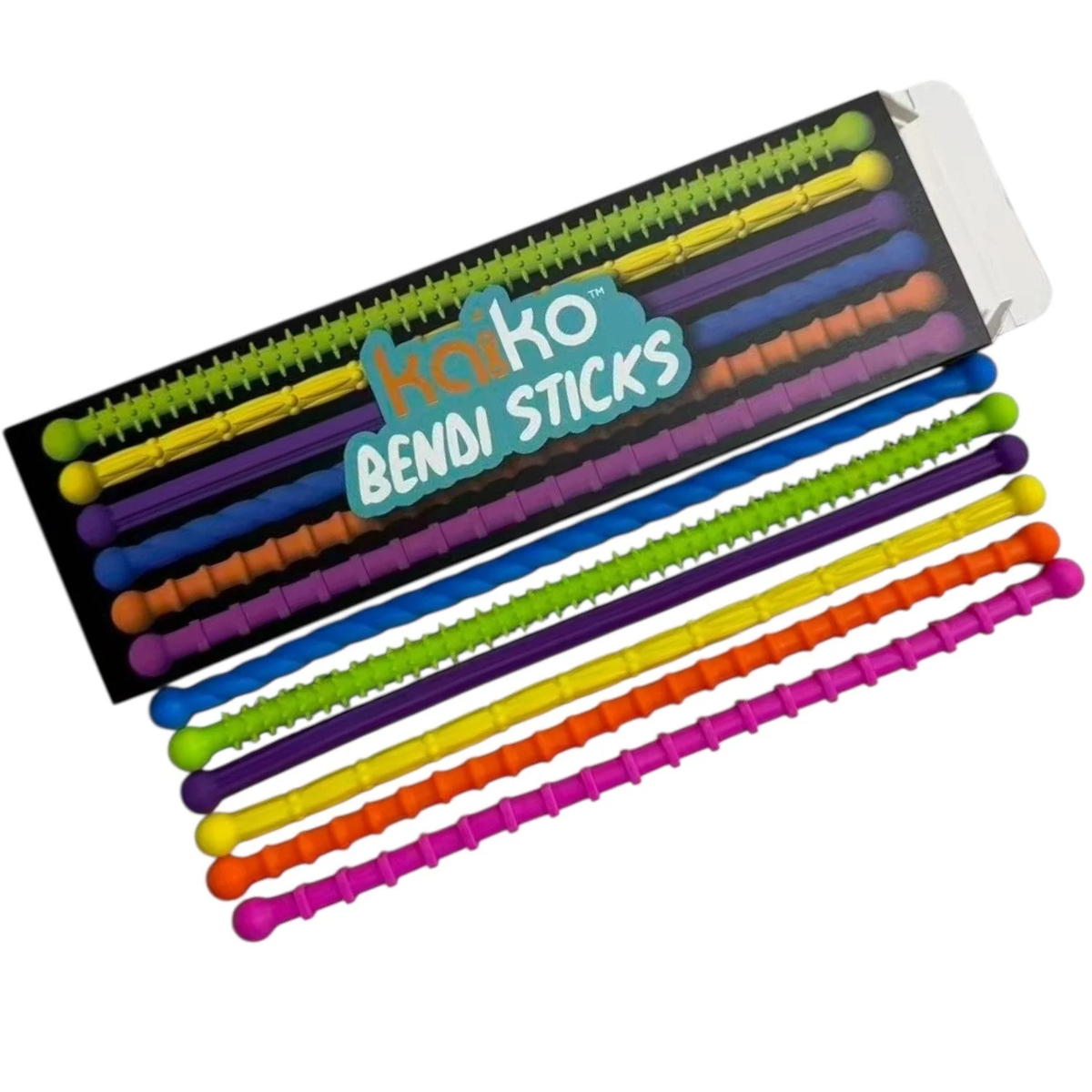 KAIKO Bendi Sticks - Textured Natural 6pk