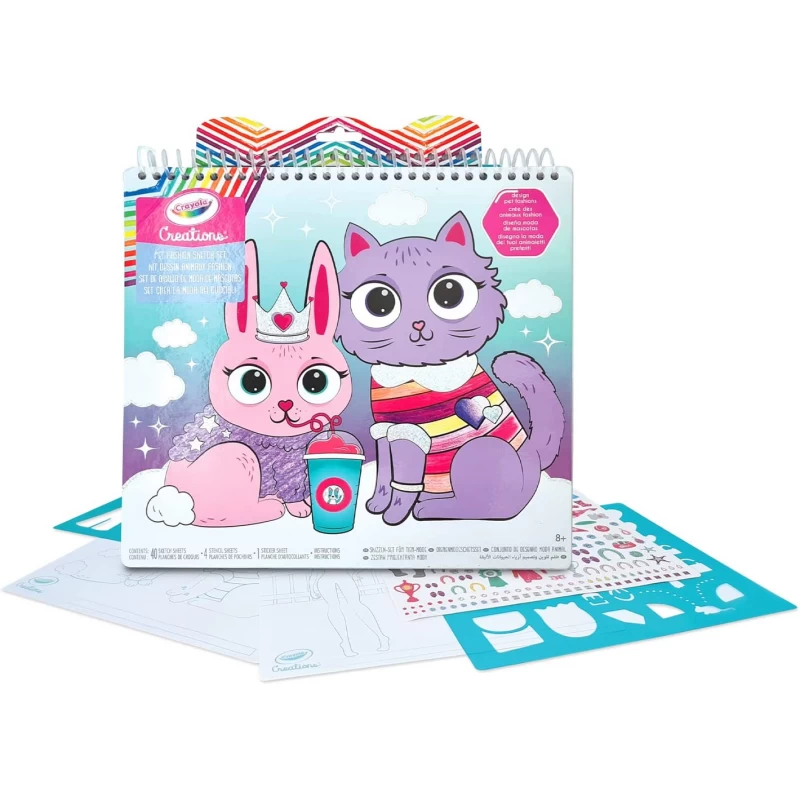 Crayola Creations Pet Fashion Sketch Set