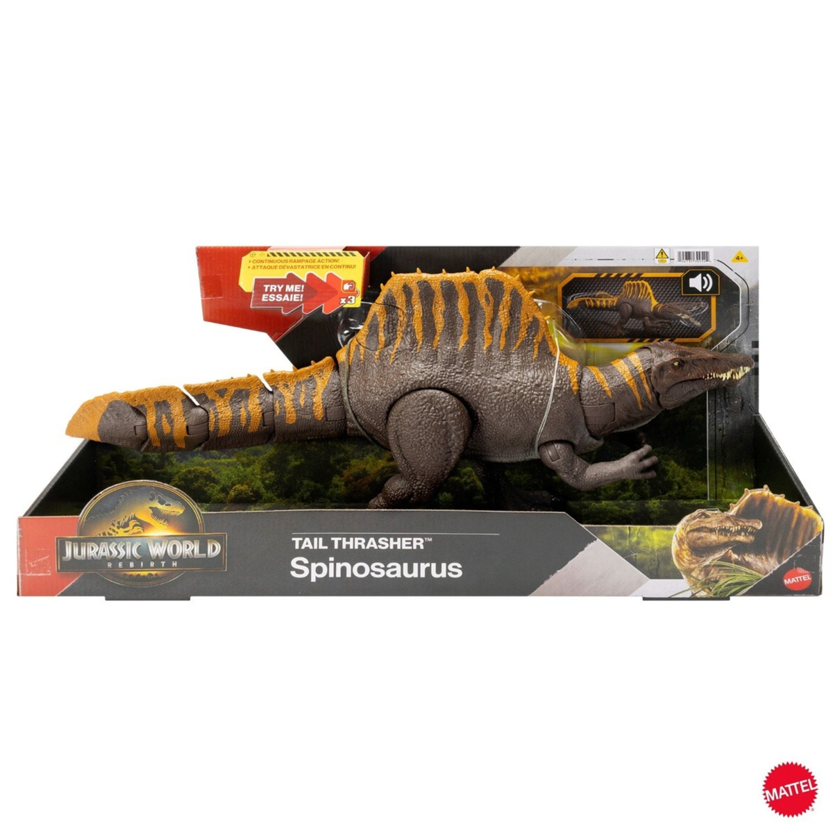 Jurassic World Rebirth Tail Thrasher Spinosaurus