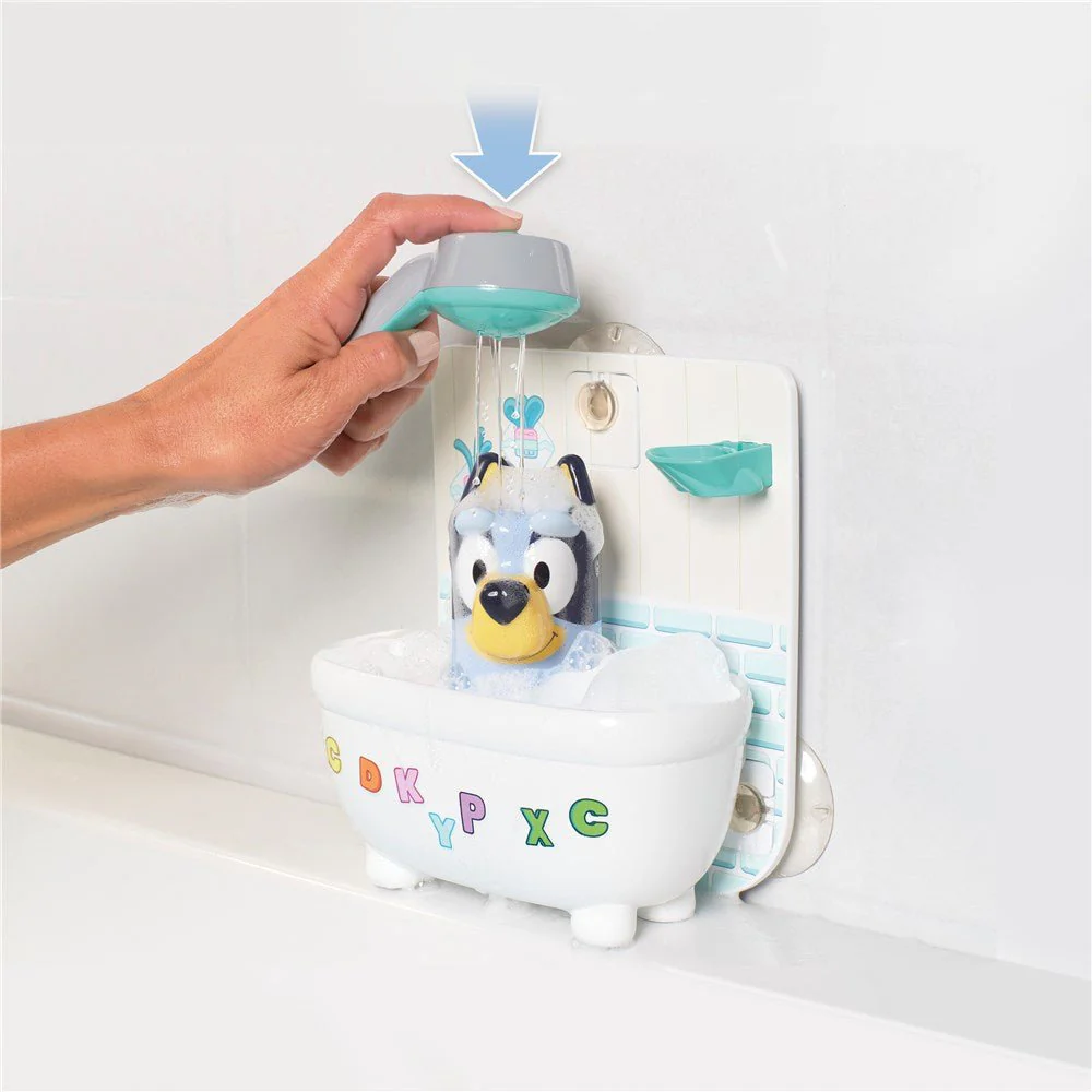 TOMY Toomies Shower Scrub Bluey