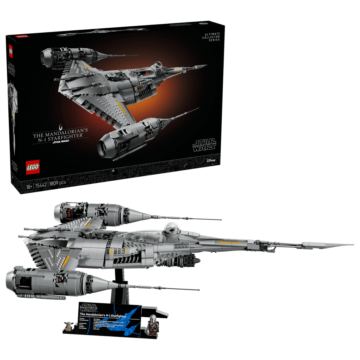 Lego 75442 Star Wars Mandalorian N-1 Starfighter
