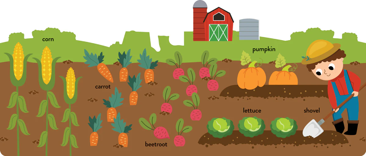 My First Words On The Farm Book