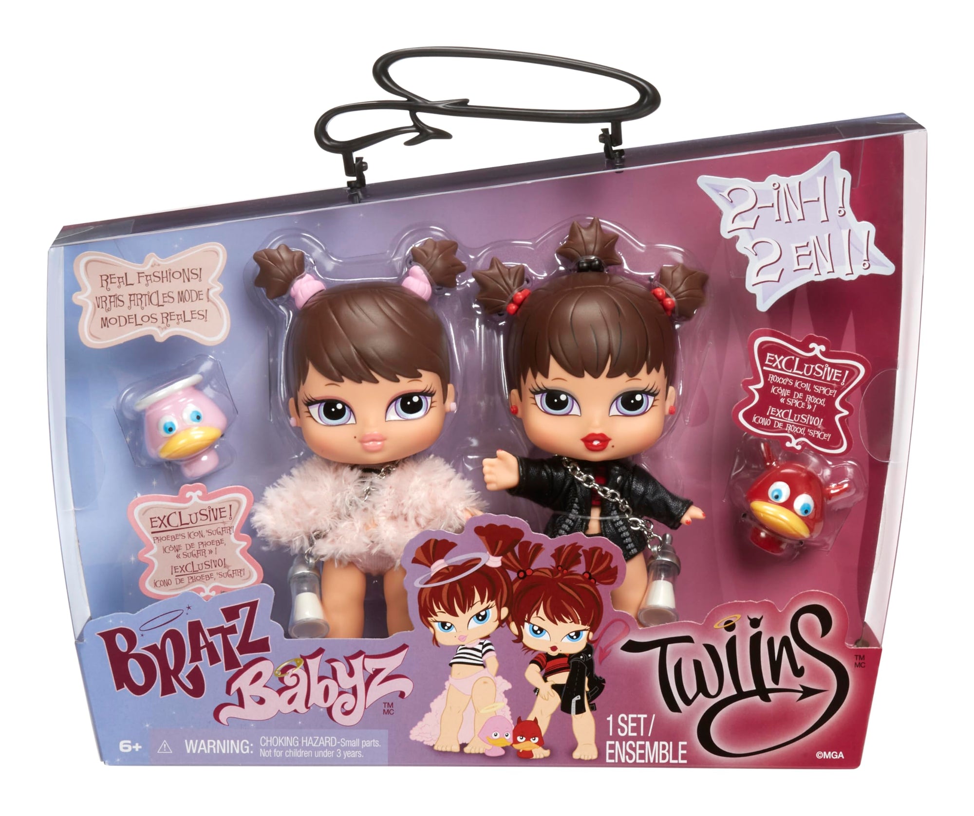 Bratz Babyz Twins 2pk - Phoebe and Roxxi
