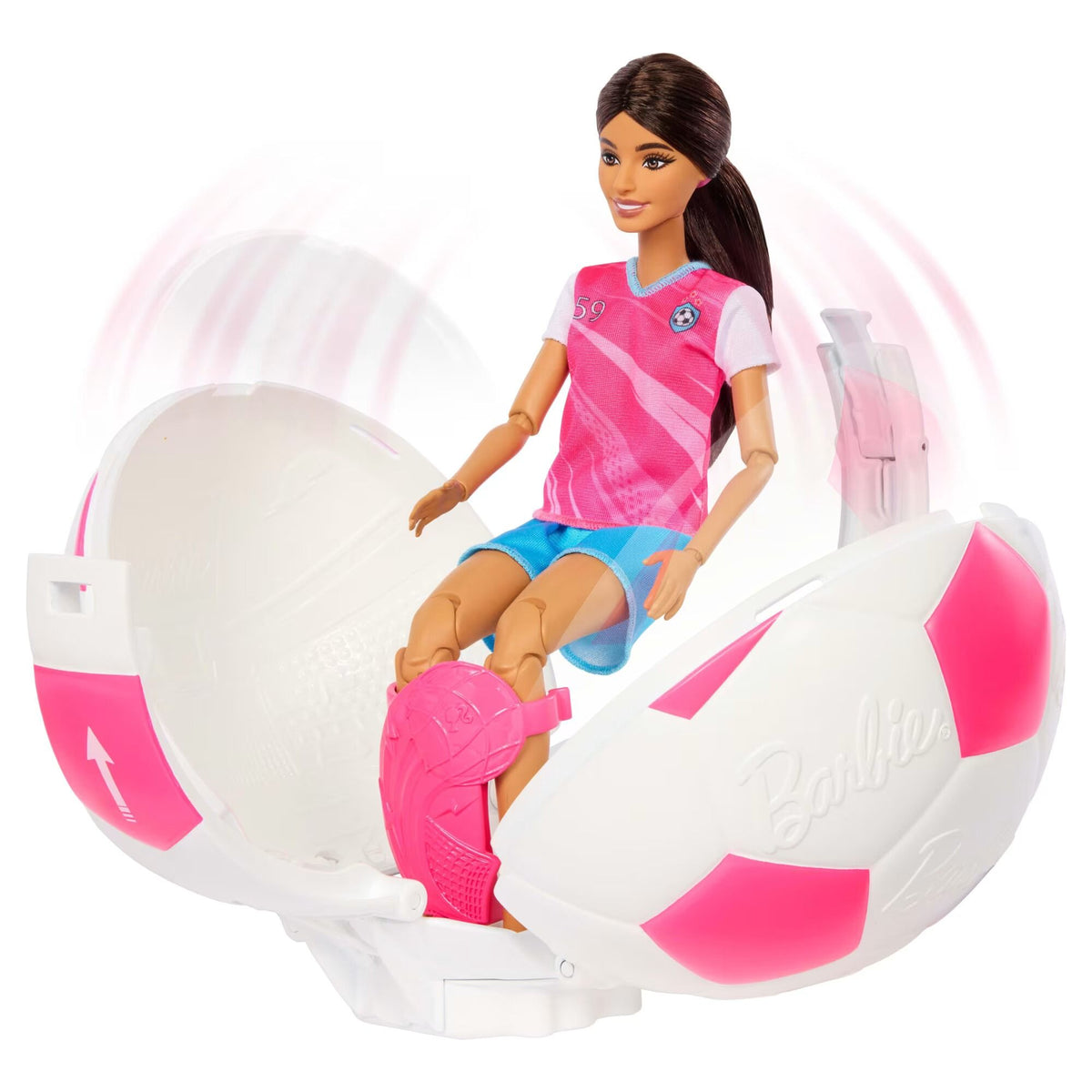 Barbie Team Roll and Reveal Soccer Ball