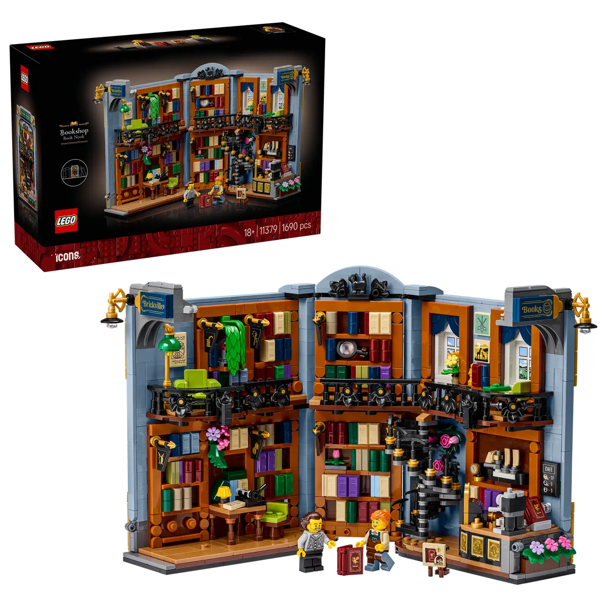 Lego 11379 Icons Book Nook - Bookshop