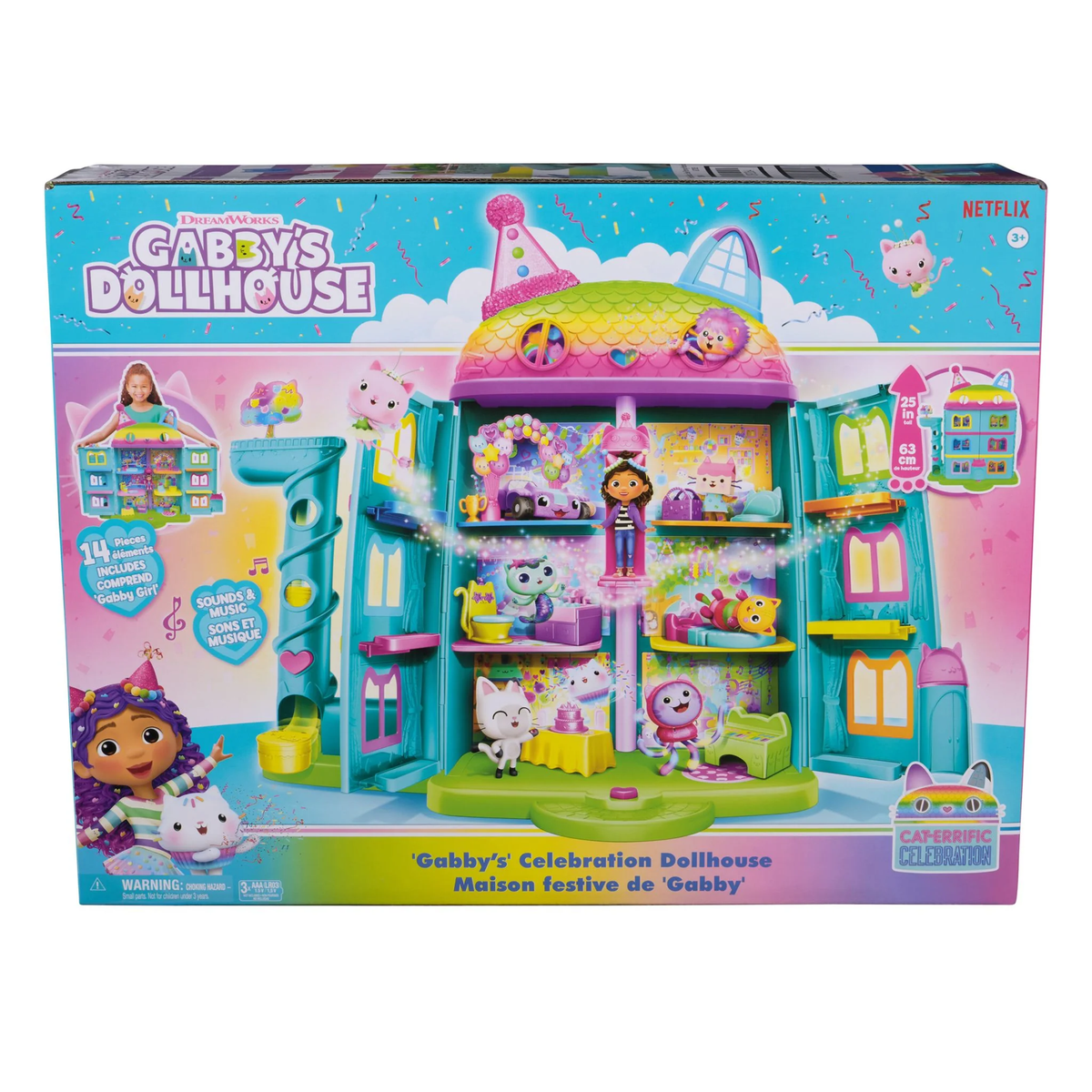 Gabby&#39;s Dollhouse Gabby&#39;s Celebration Dollhouse