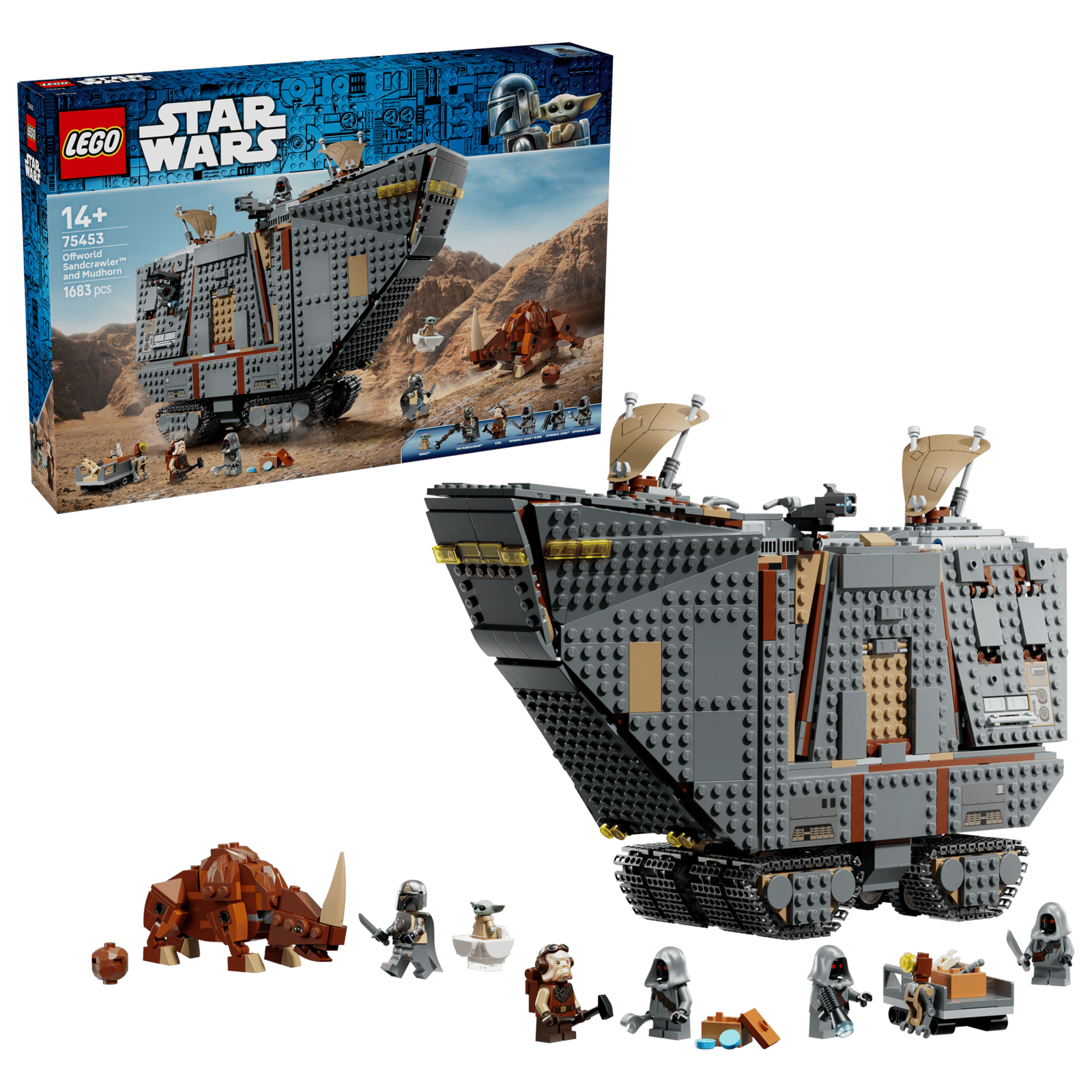 Lego 75453 Star Wars Offworld Sandcrawler and Mudhorn