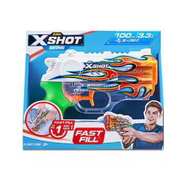 Zuru XSHOT Fast Fill Skins Water Gun Nano Blazer