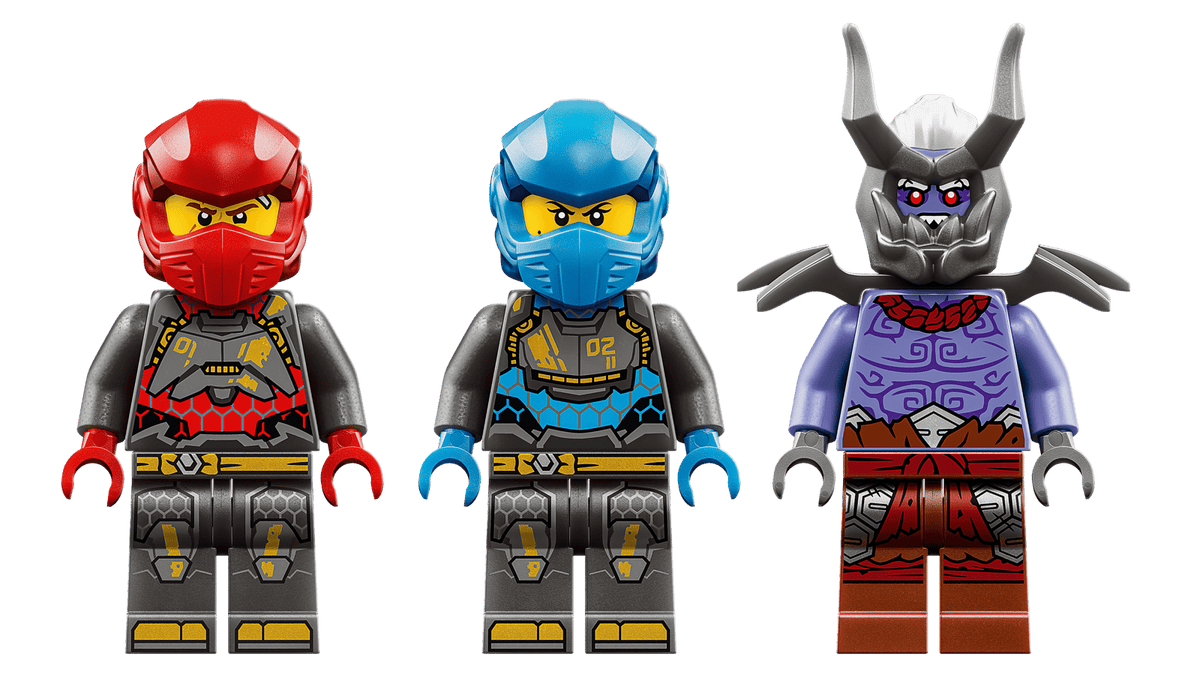 Lego 71870 Ninjago Fire and Water Twin Mech