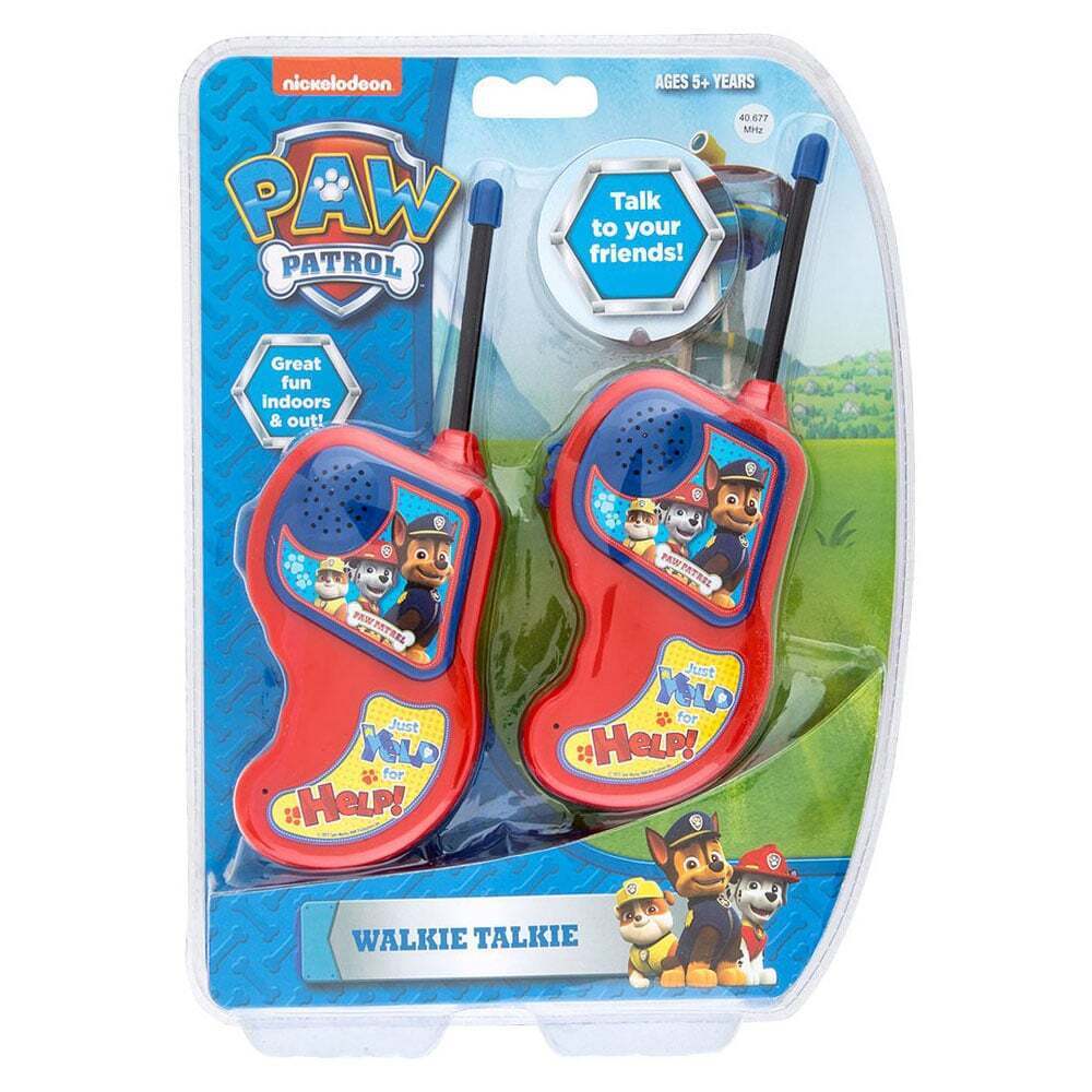 Walkie Talkie Paw Patrol Req 2 x 9 volt Batteries
