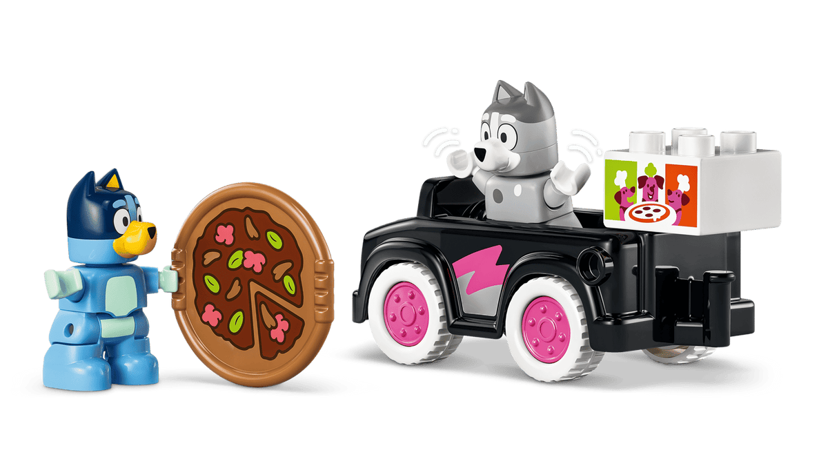 Lego 10469 Duplo Pizza Girls with Muffin and Bluey