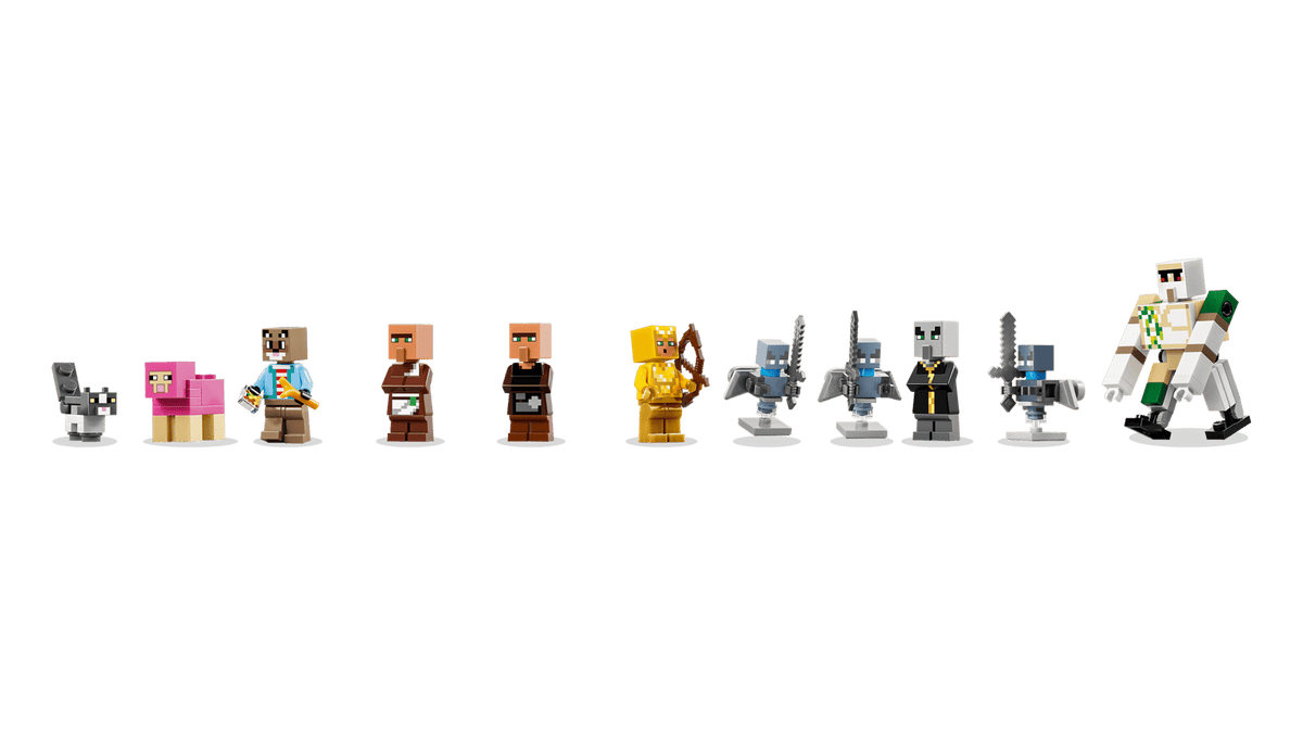 Lego 21596 Minecraft Evoker Village Attack