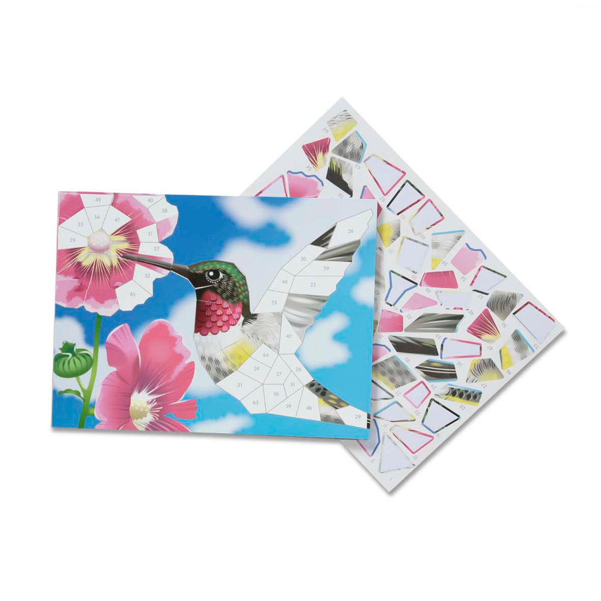 M&amp;D 30162 Mosaic Sticker Pad Nature