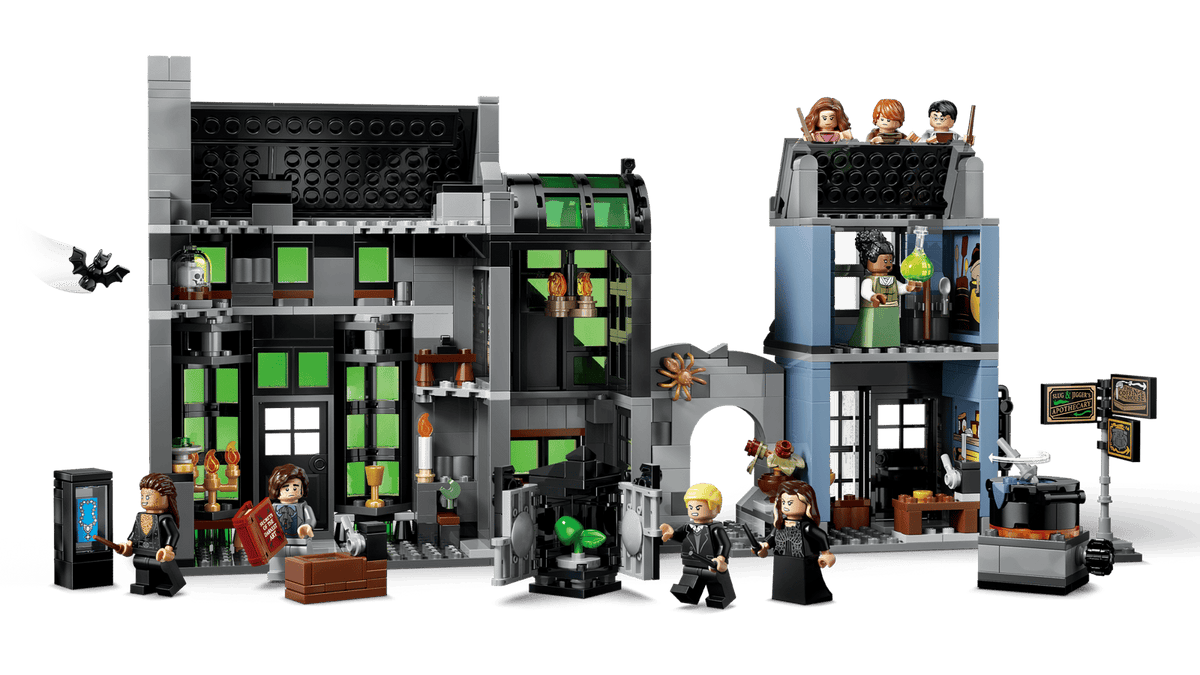 Lego 76471 Harry Potter Knockturn Alley Wizarding Shops