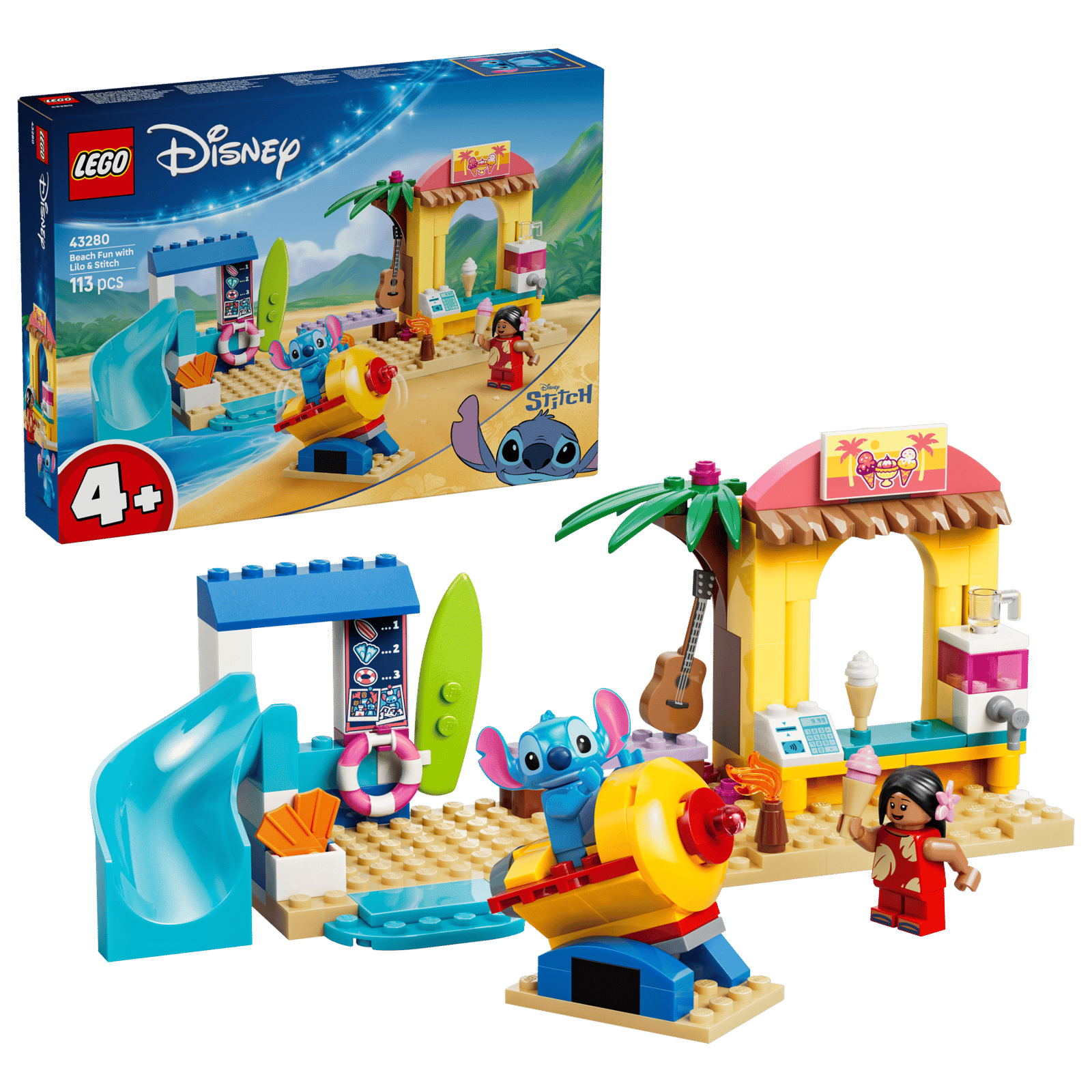 Lego 43280 Disney Beach Fun with Lilo & Stitch