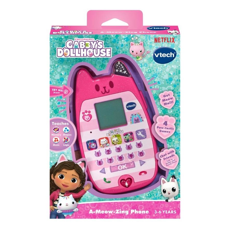Vtech Gabby&#39;s Dollhouse A-Meow-Zing Phone