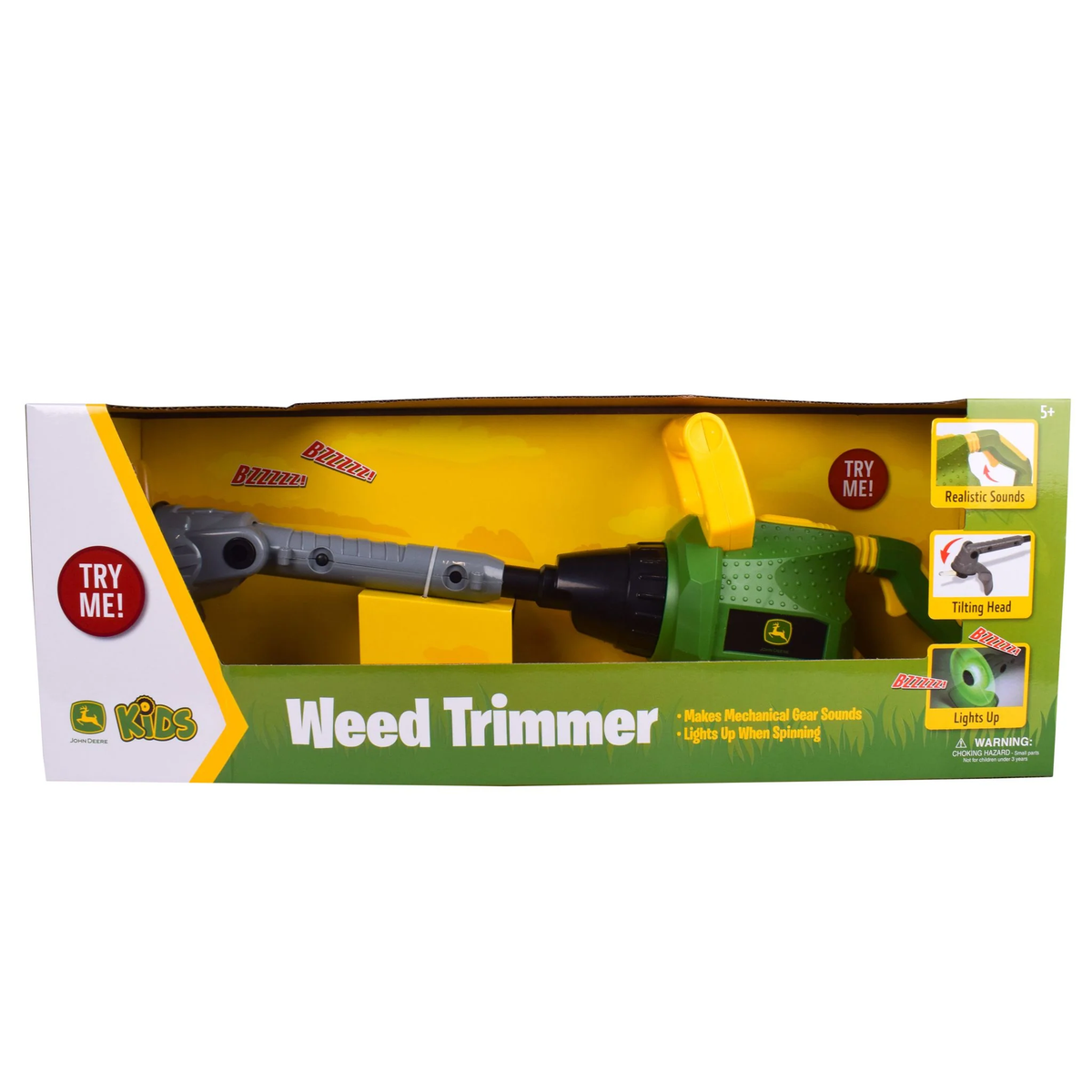 John Deere Weed Trimmer Light Up w/ sound