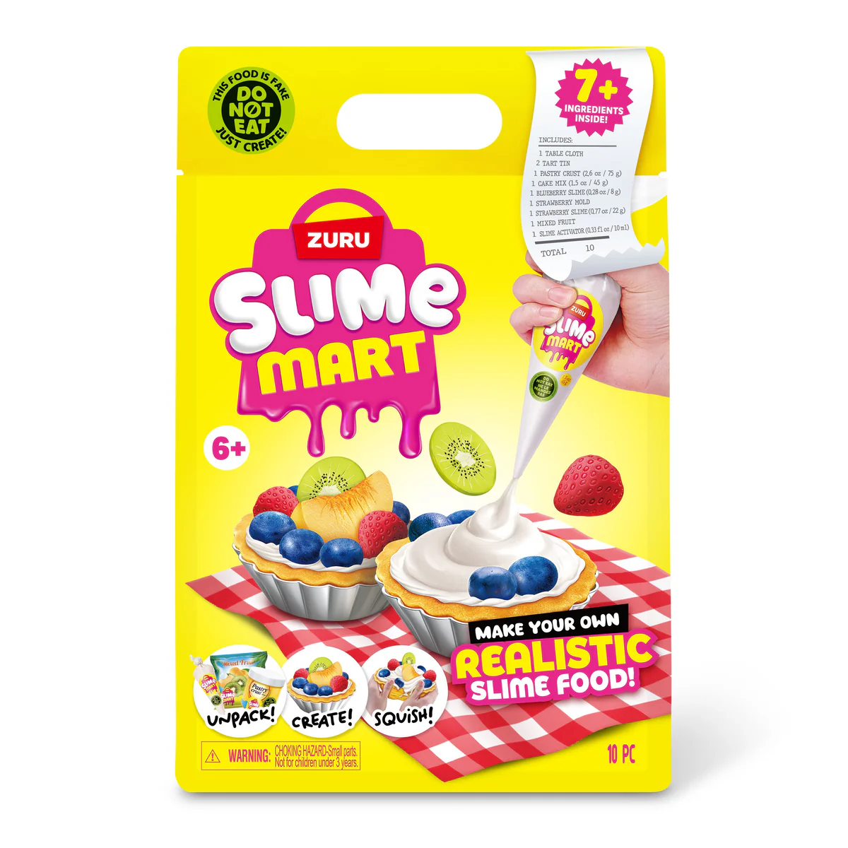 Zuru Slime Mart Small Shopping Basket Series 1 - Fruit Tart
