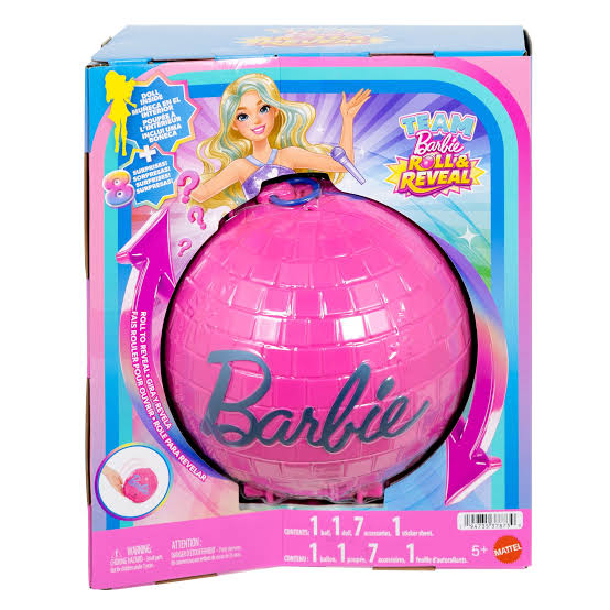Barbie Career Burst Team Barbie Roll &amp; Reveal Pop Star
