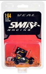 1/64 Sprint Car 2022 #1 SWI Earthworks 2020 Aust Champion - Jamie Veal