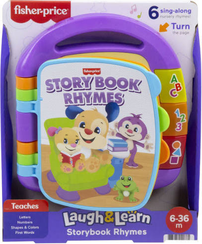 Fisher Price Laugh & Learn Storybook Rhymes Purple