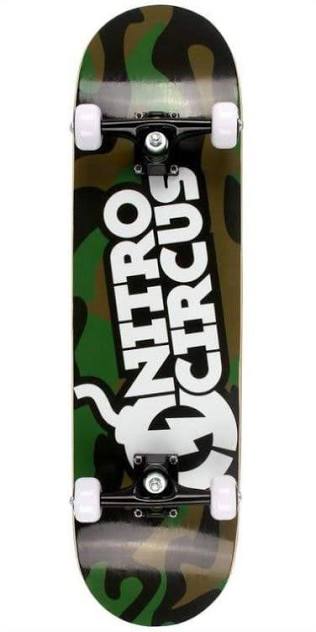Nitro Circus Skateboard Camouflage