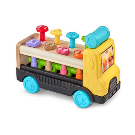 Leap Frog Pound &amp; Pop Wooden Truck