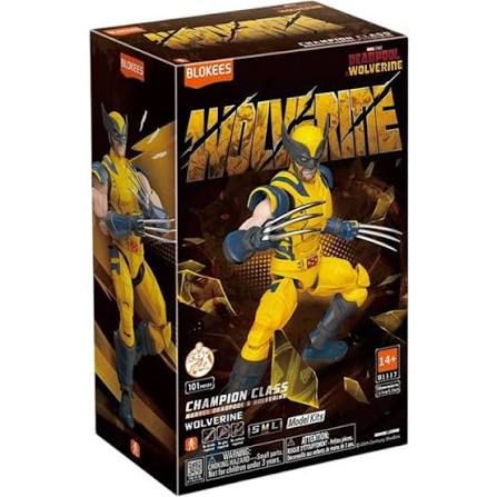 Marvel Blokees Wolverine Champion Class Model Kit 81117 (CC05)