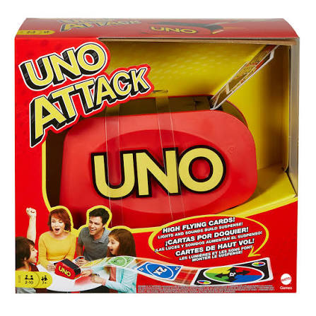Uno Attack Game Refresh - Req 3 x C Size Batteries