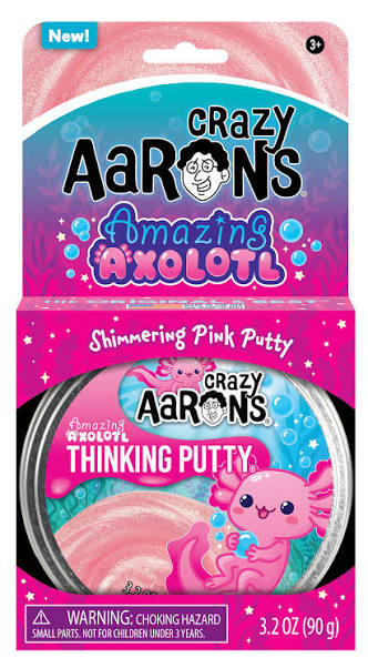 Crazy Aarons Putty Amazing Axolotl 90g Tin