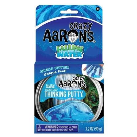 Crazy Aarons Putty Falling Water Liquid Glass 90g Tin
