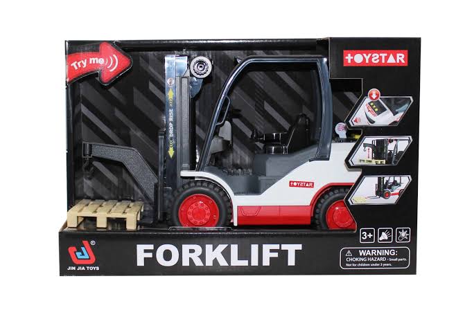 Toystar 30cm Forklift with Accessories, Lights & Sound