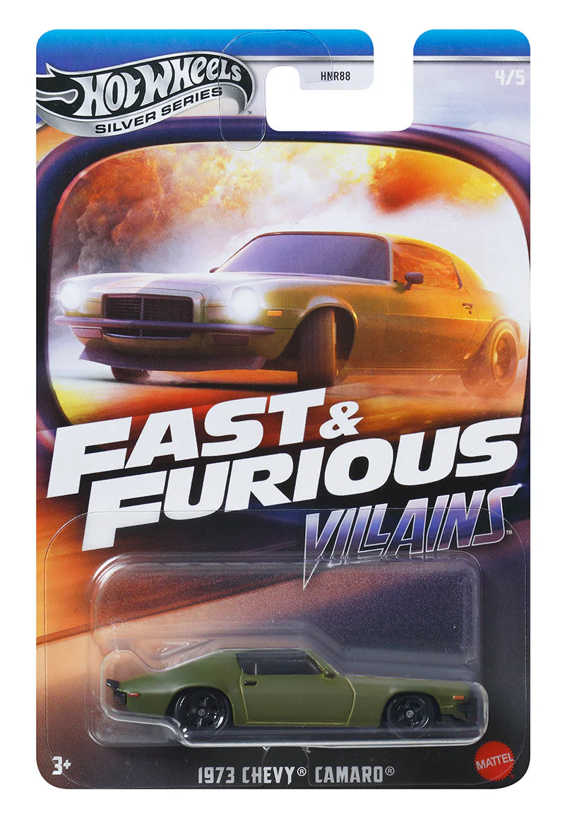 Hot Wheels Fast & Furious Villains 1973 Chevy Camaro 4/5