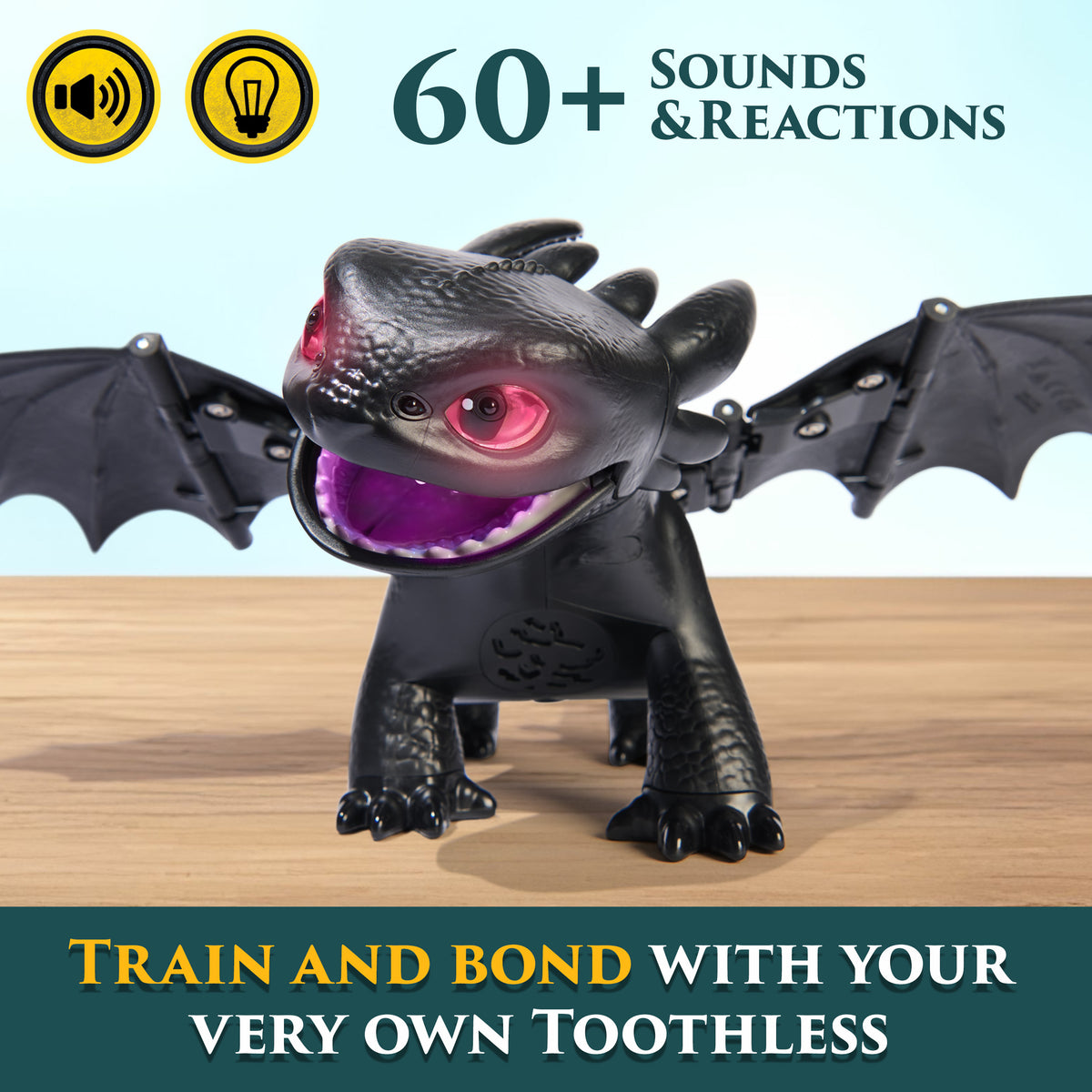 How To Train Your Dragon Tame and Train Interactive TOOTHLESS