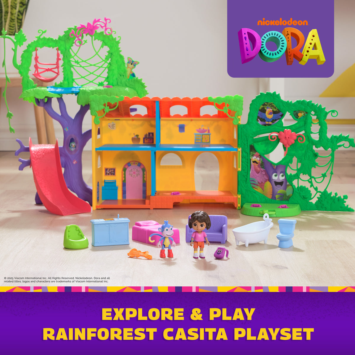 Dora the Explorer Musical Casita Playset - Req 2 AAA Batteries