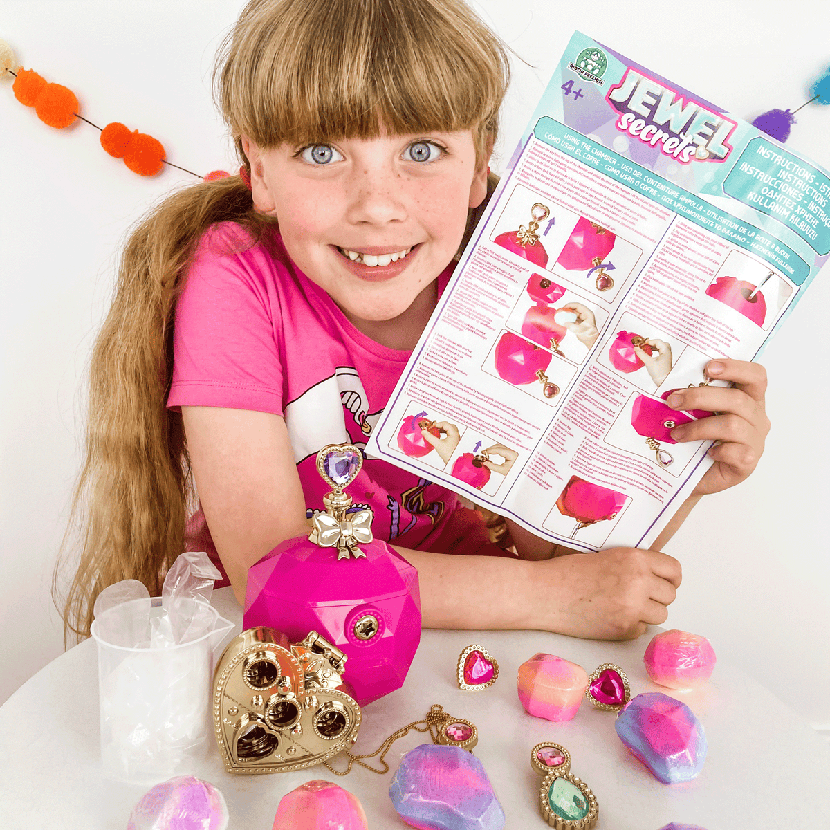 Jewel Secrets Crystal magic Ring Set Assorted