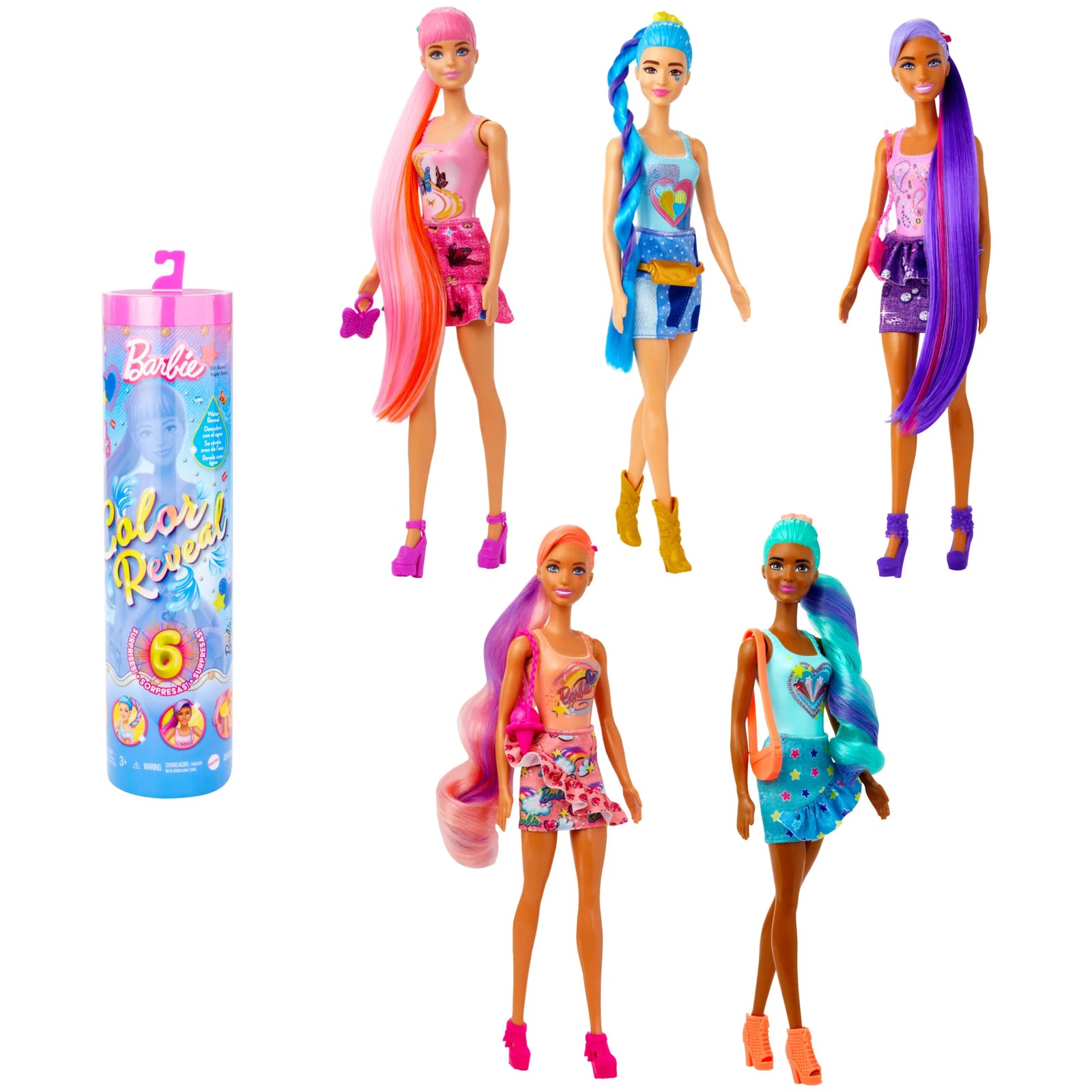 Barbie Colour Reveal Denim Doll